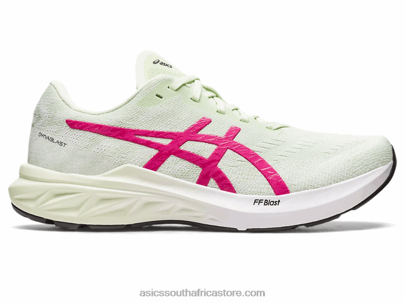 Women Asics Dynablast 3 LH4X02293 Whisper Green/Pink Rave