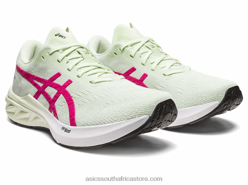 Women Asics Dynablast 3 LH4X02293 Whisper Green/Pink Rave