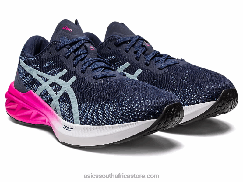 Women Asics Dynablast 3 LH4X02300 Midnight/Light Steel