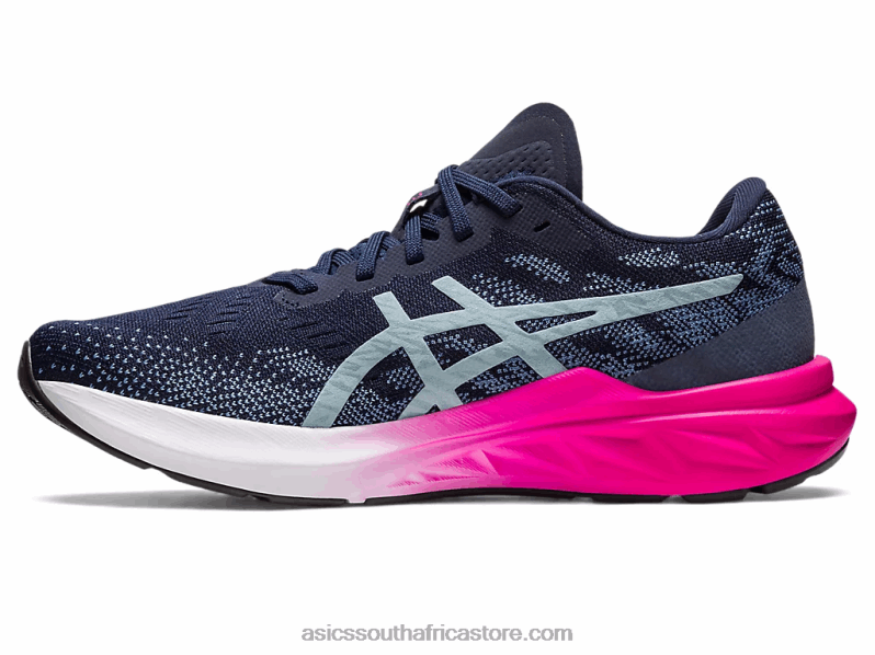 Women Asics Dynablast 3 LH4X02300 Midnight/Light Steel
