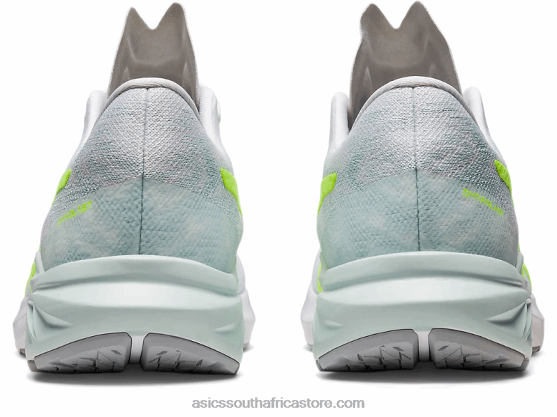 Women Asics Dynablast 3 LH4X02722 White/Safety Yellow