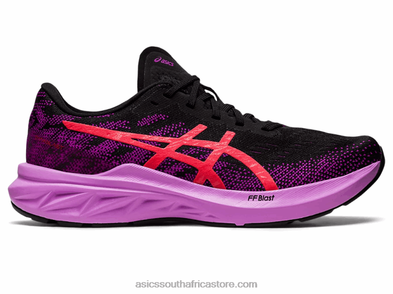 Women Asics Dynablast 3 LH4X02729 Black/Red Alert