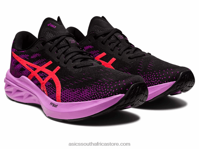 Women Asics Dynablast 3 LH4X02729 Black/Red Alert