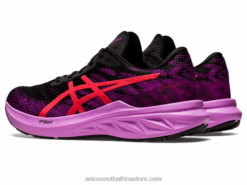 Women Asics Dynablast 3 LH4X02729 Black/Red Alert