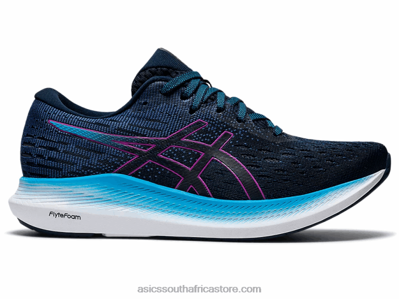 Women Asics Evoride 2 LH4X03986 French Blue/Digital Grape