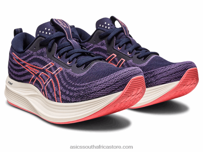 Women Asics Evoride Speed LH4X02545 Midnight/Papaya