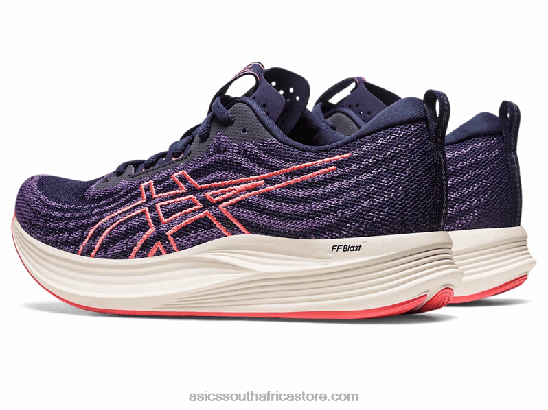 Women Asics Evoride Speed LH4X02545 Midnight/Papaya