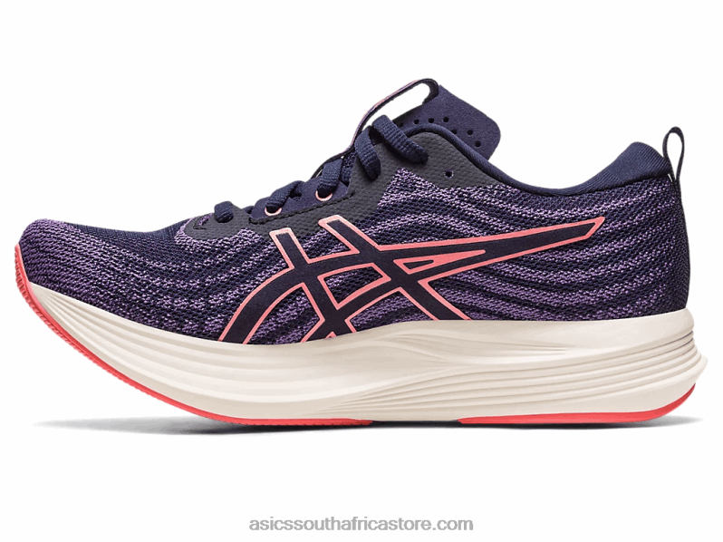 Women Asics Evoride Speed LH4X02545 Midnight/Papaya