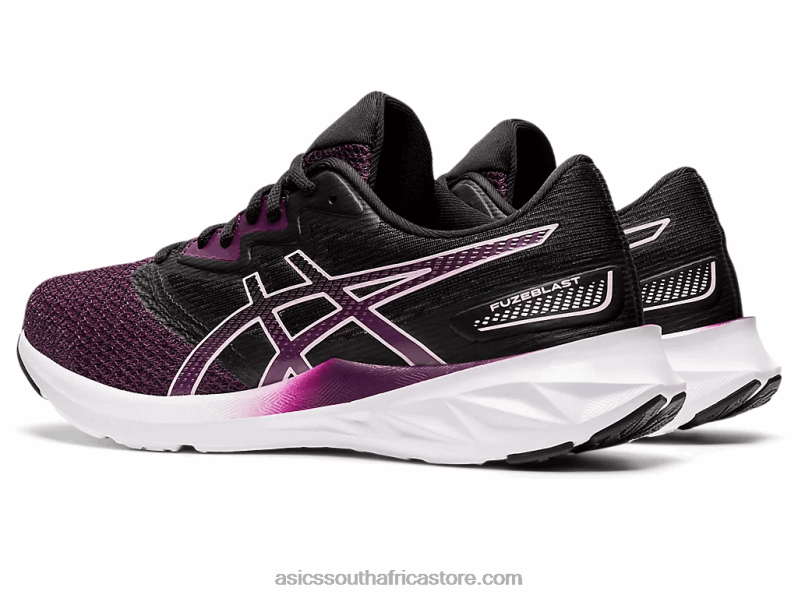 Women Asics Fuzeblast LH4X03576 Deep Plum/Barely Rose