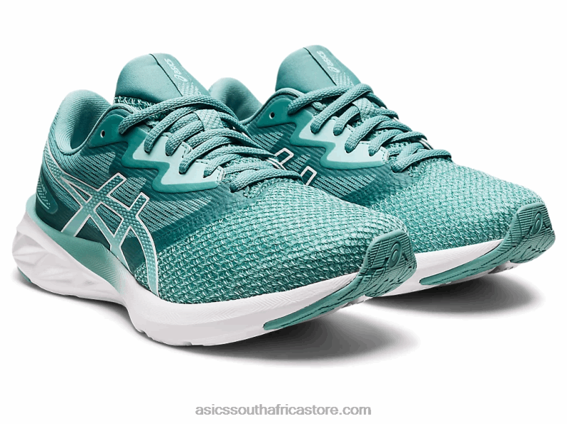 Women Asics Fuzeblast LH4X03581 Oasis Green/White