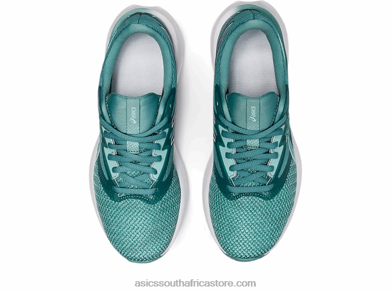 Women Asics Fuzeblast LH4X03581 Oasis Green/White