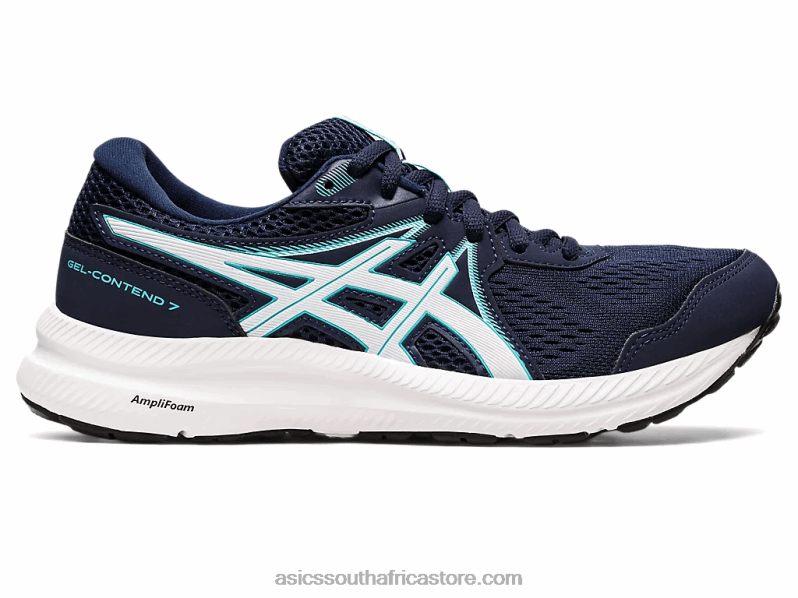 Women Asics Gel-Contend 7 LH4X02632 Midnight/Soothing Sea