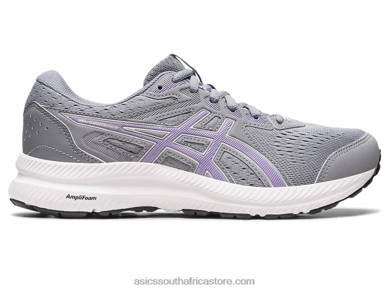 Women Asics Gel-Contend 8 LH4X02432 Sheet Rock/Digital Violet