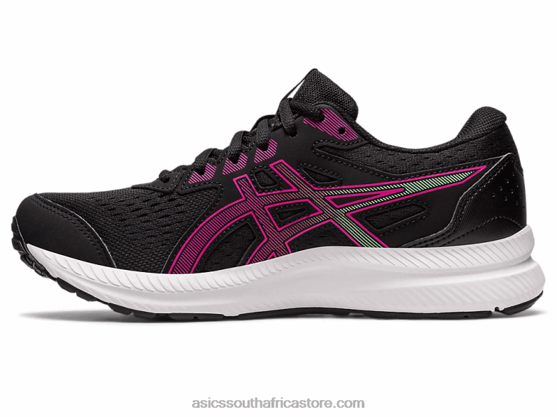 Women Asics Gel-Contend 8 LH4X02437 Black/Pink Rave