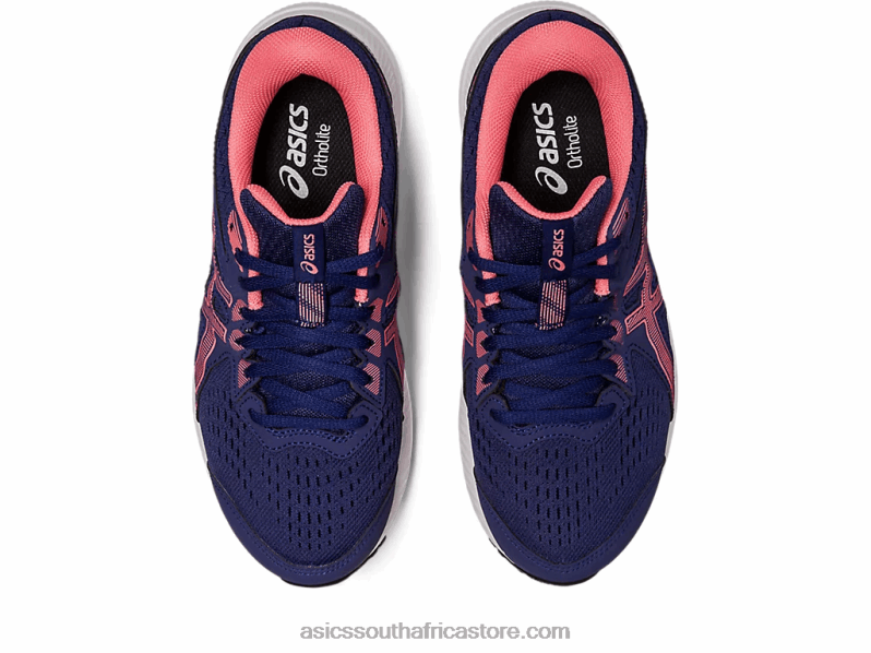 Women Asics Gel-Contend 8 LH4X02443 Indigo Blue/Papaya