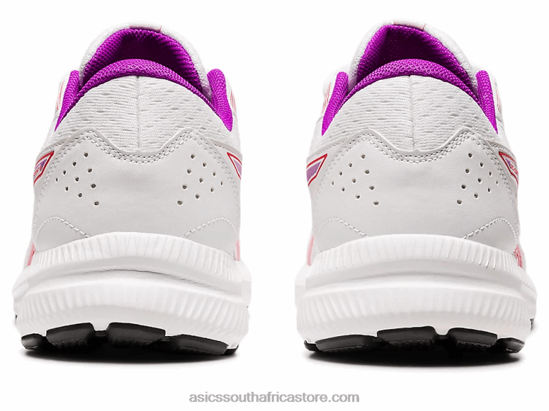 Women Asics Gel-Contend 8 LH4X02657 White/Red Alert