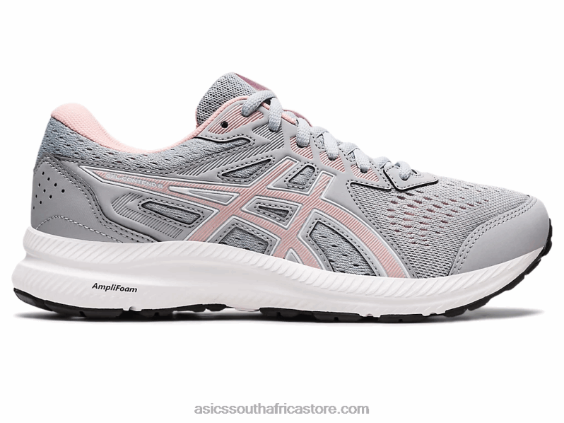 Women Asics Gel-Contend 8 Wide LH4X02687 Piedmont Grey/Frosted Rose