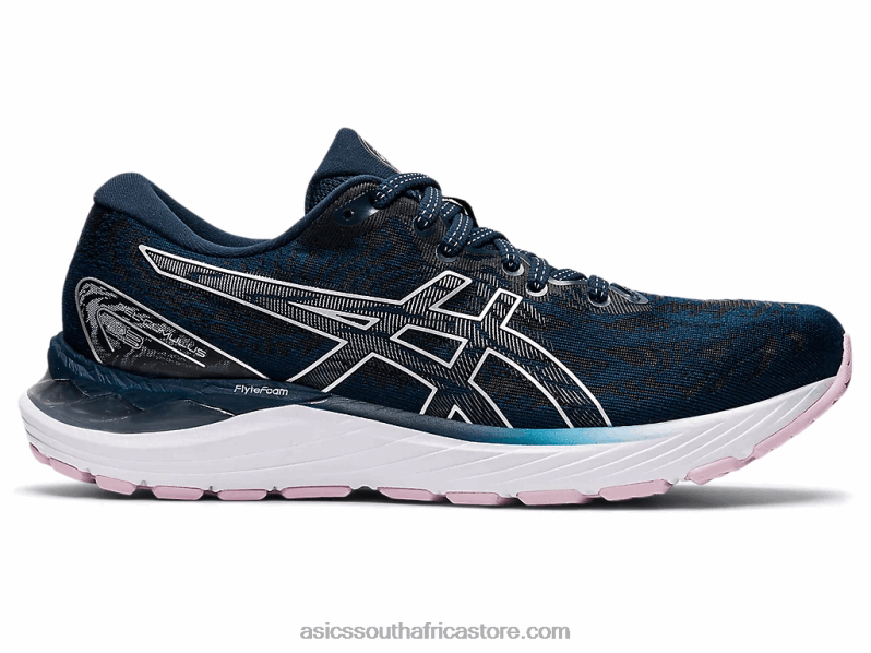 Women Asics Gel-Cumulus 23 LH4X03357 French Blue/Pure Silver