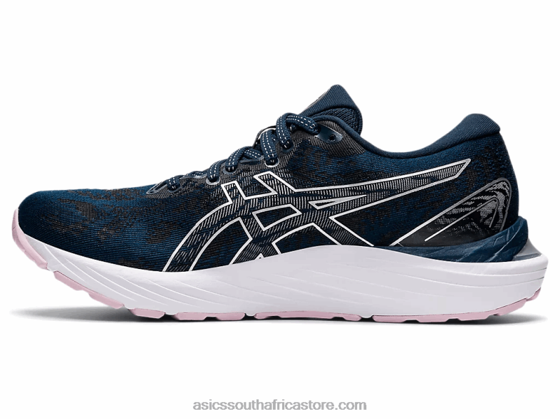 Women Asics Gel-Cumulus 23 LH4X03357 French Blue/Pure Silver