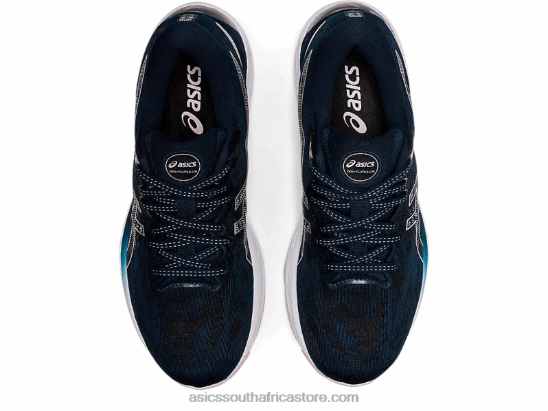 Women Asics Gel-Cumulus 23 LH4X03357 French Blue/Pure Silver