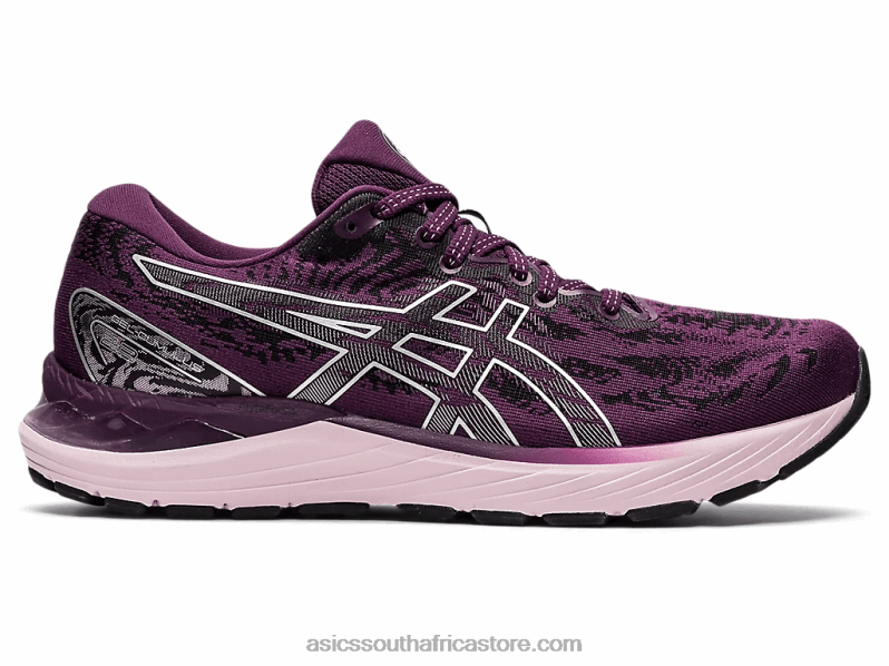 Women Asics Gel-Cumulus 23 LH4X03551 Deep Plum/Pure Silver