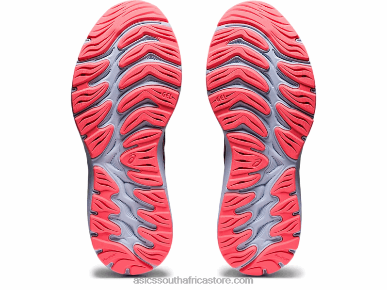 Women Asics Gel-Cumulus 23 LH4X03886 Black/Blazing Coral