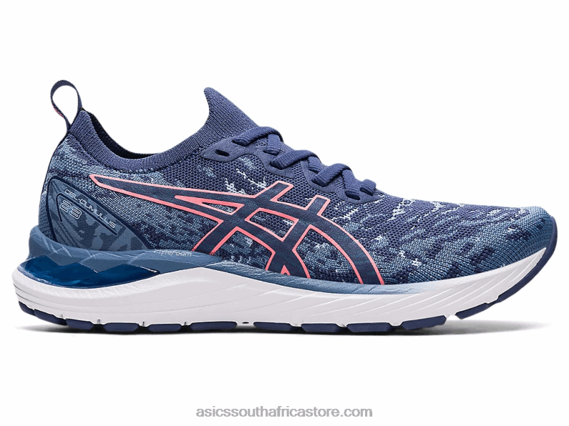 Women Asics Gel-Cumulus 23 Mk LH4X03756 Storm Blue/Thunder Blue