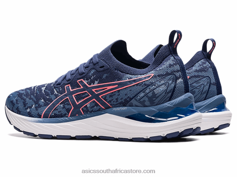 Women Asics Gel-Cumulus 23 Mk LH4X03756 Storm Blue/Thunder Blue