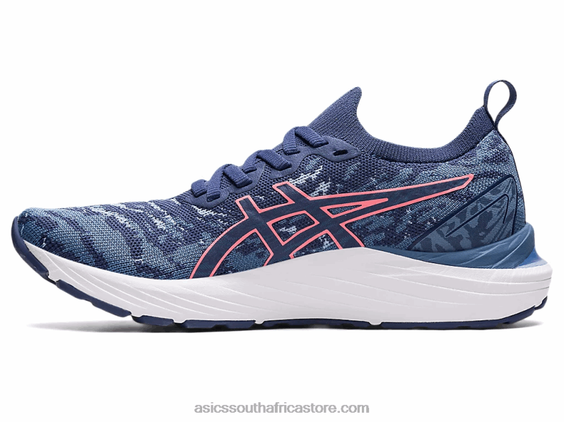 Women Asics Gel-Cumulus 23 Mk LH4X03756 Storm Blue/Thunder Blue