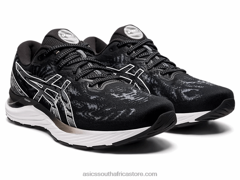 Women Asics Gel-Cumulus 23 Wide LH4X03930 Black/White