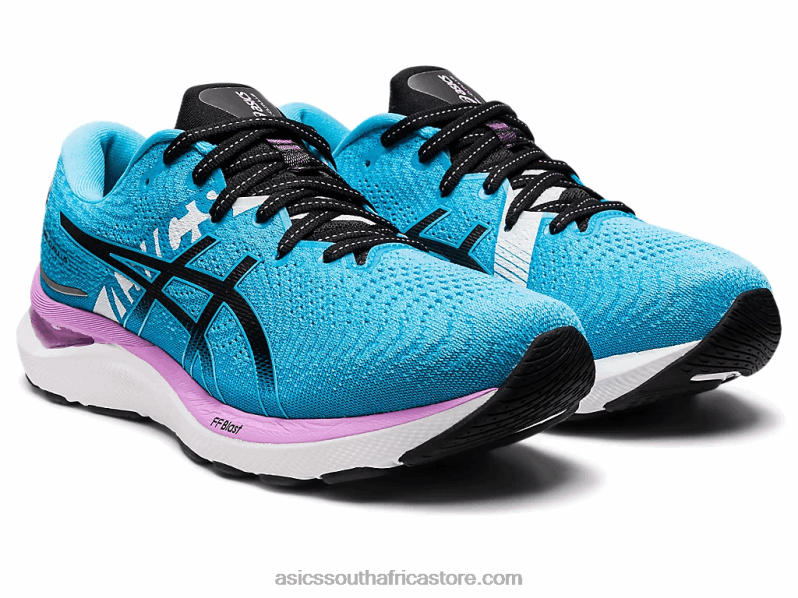 Women Asics Gel-Cumulus 24 Ekiden LH4X02733 Aquarium/Black