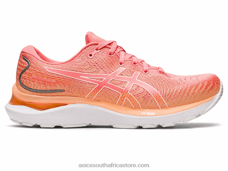 Women Asics Gel-Cumulus 24 LH4X02393 Papaya/White