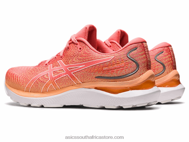 Women Asics Gel-Cumulus 24 LH4X02393 Papaya/White