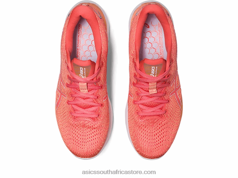 Women Asics Gel-Cumulus 24 LH4X02393 Papaya/White