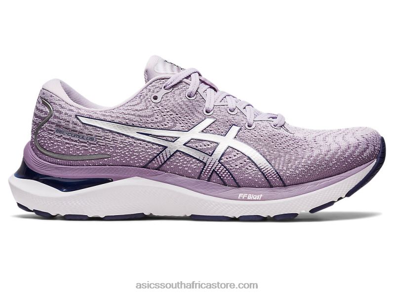 Women Asics Gel-Cumulus 24 LH4X02402 Dusk Violet/Pure Silver