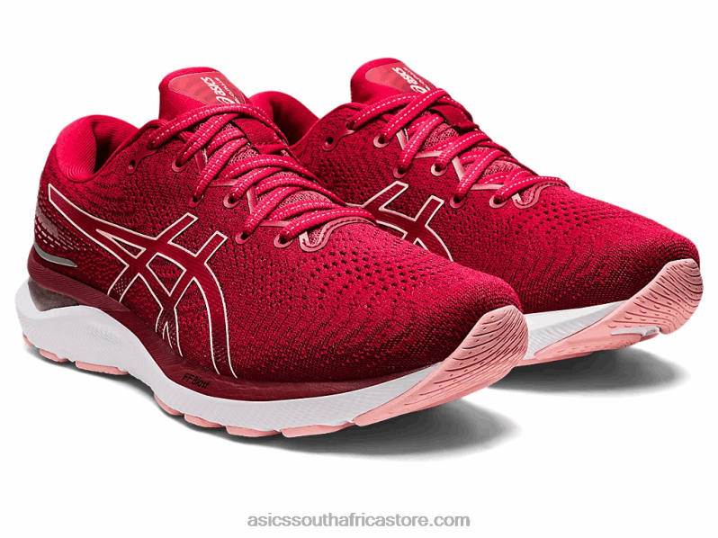 Women Asics Gel-Cumulus 24 LH4X02858 Cranberry/Frosted Rose