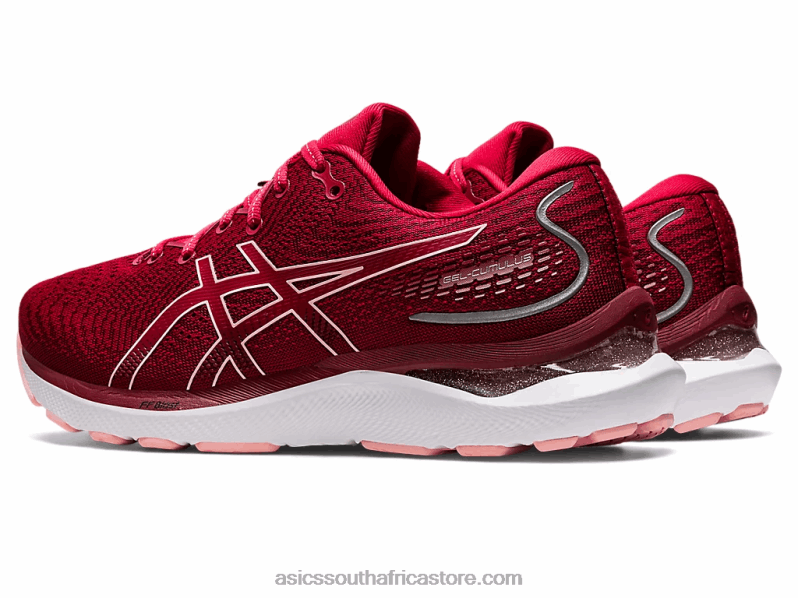 Women Asics Gel-Cumulus 24 LH4X02858 Cranberry/Frosted Rose
