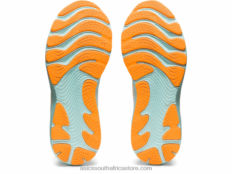 Women Asics Gel-Cumulus 24 LH4X03232 White/Orange Pop