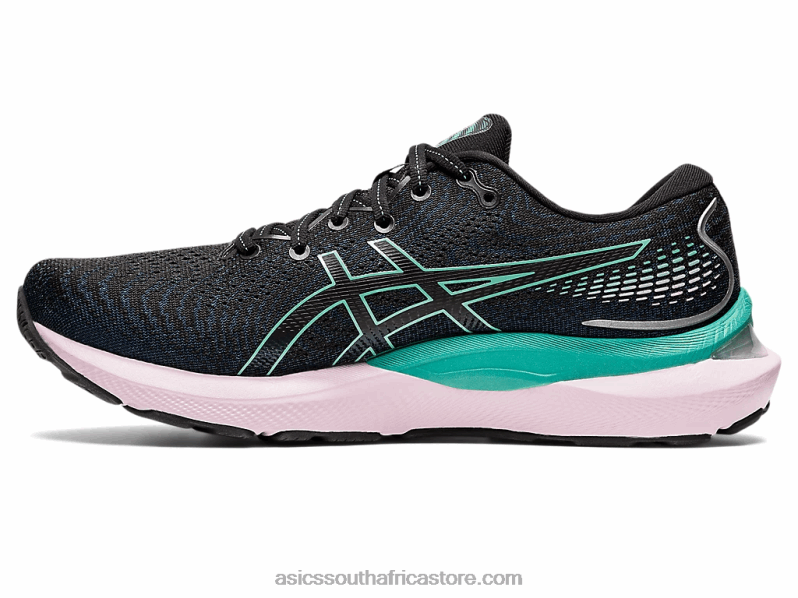 Women Asics Gel-Cumulus 24 LH4X03237 Black/Sage