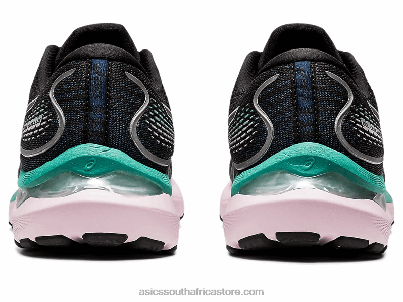 Women Asics Gel-Cumulus 24 LH4X03237 Black/Sage