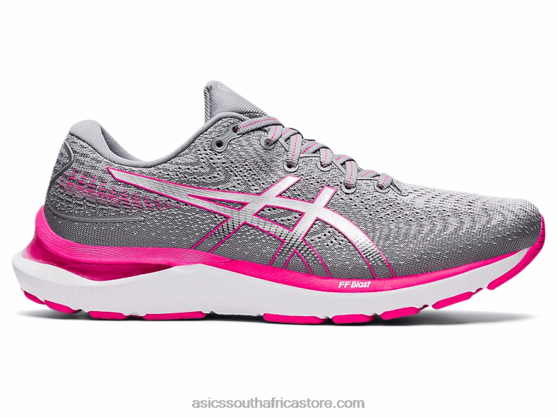 Women Asics Gel-Cumulus 24 LH4X03239 Sheet Rock/Pink Glo
