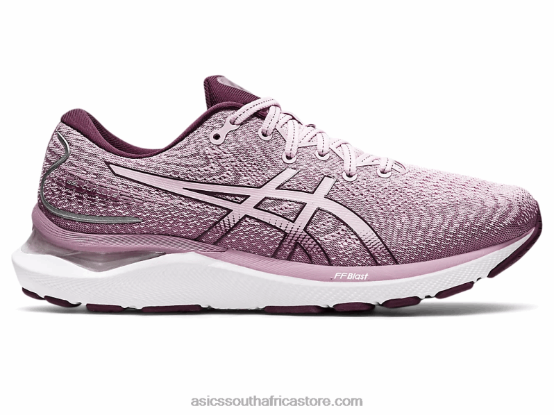 Women Asics Gel-Cumulus 24 LH4X03242 Barely Rose/Deep Plum