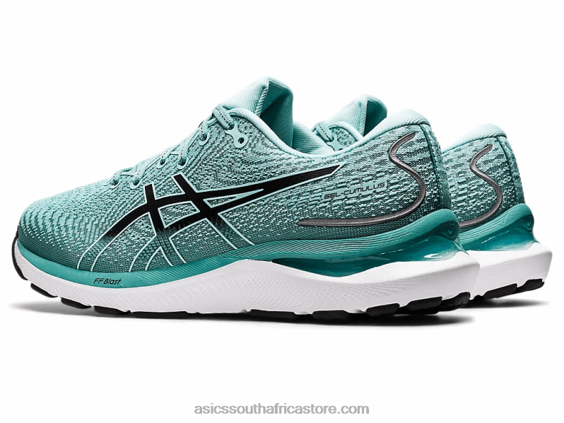Women Asics Gel-Cumulus 24 Wide LH4X03249 Oasis Green/Black