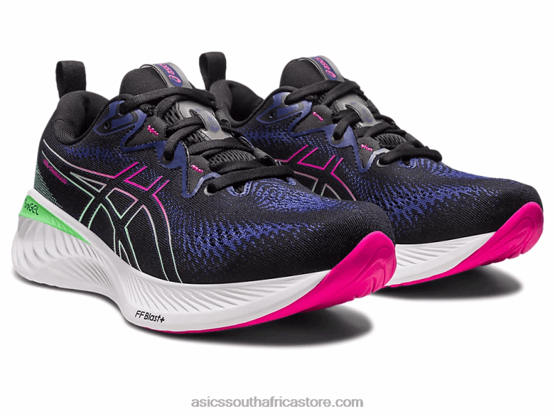 Women Asics Gel-Cumulus 25 LH4X02133 Black/Pink Rave