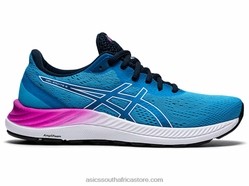 Women Asics Gel-Excite 8 LH4X03715 Digital Aqua/White
