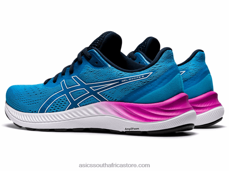 Women Asics Gel-Excite 8 LH4X03715 Digital Aqua/White