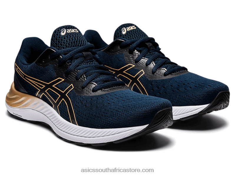 Women Asics Gel-Excite 8 LH4X04004 French Blue/Champagne