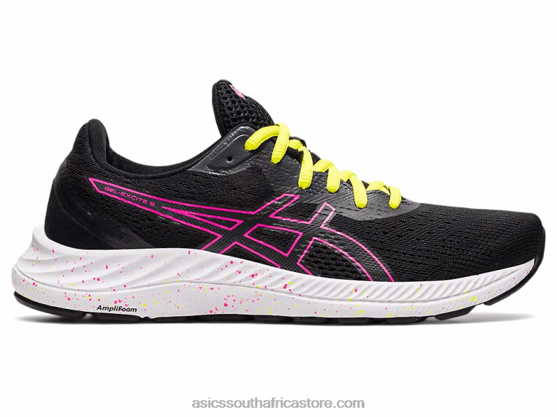 Women Asics Gel-Excite 8 LH4X04005 Black/Hot Pink