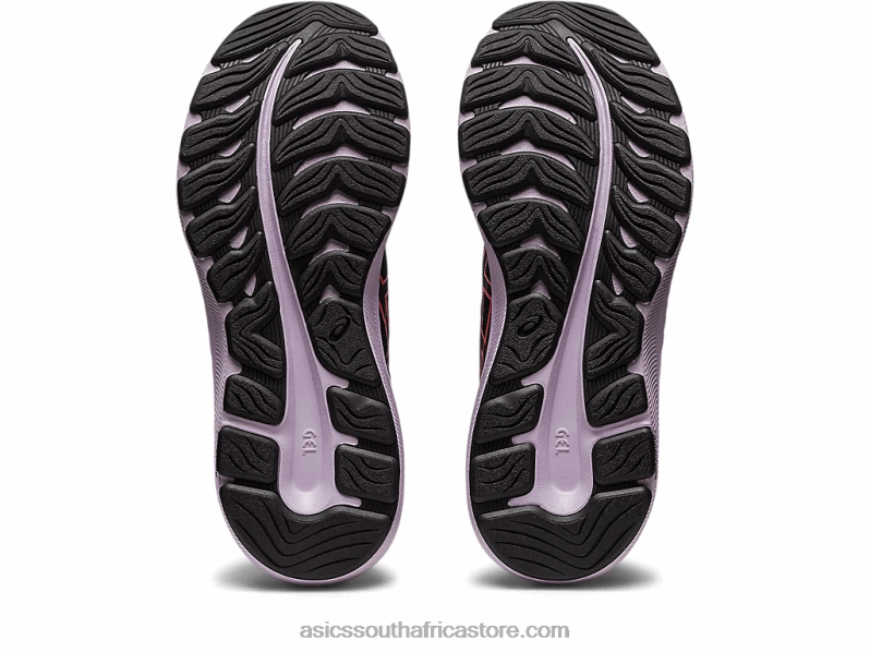 Women Asics Gel-Excite 9 LH4X02458 Black/Papaya