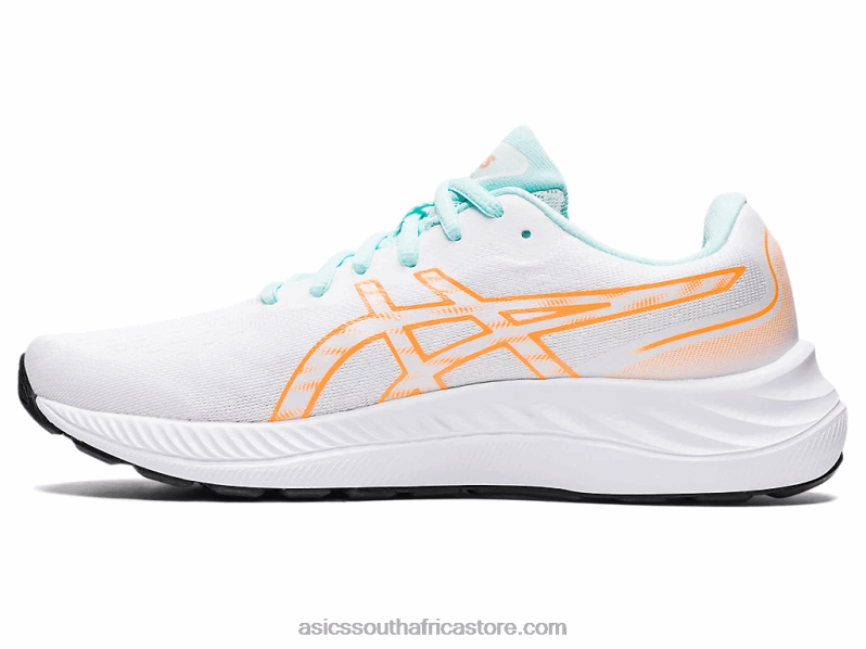 Women Asics Gel-Excite 9 LH4X03243 White/Orange Pop